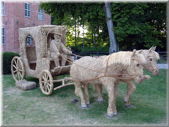 Strohfigur in Probsteierhagen