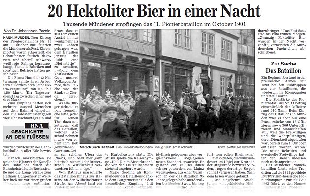 Bildlink Zeitungsartikel