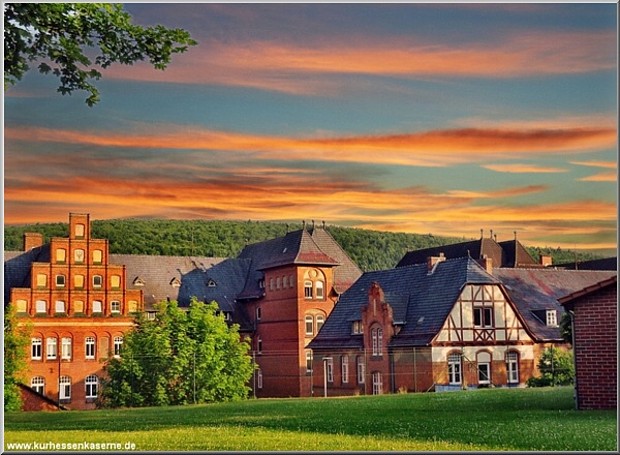Kurhessenkaserne surreal