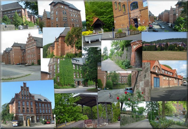 Collage ehemalige Kaserne