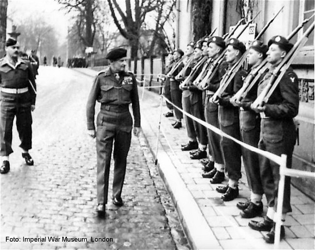 Generalfeldmarschall Montgomery in Hann. M&uuml;nden