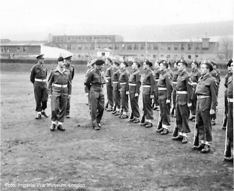 Montgomery in der Gneisenau-Kaserne
