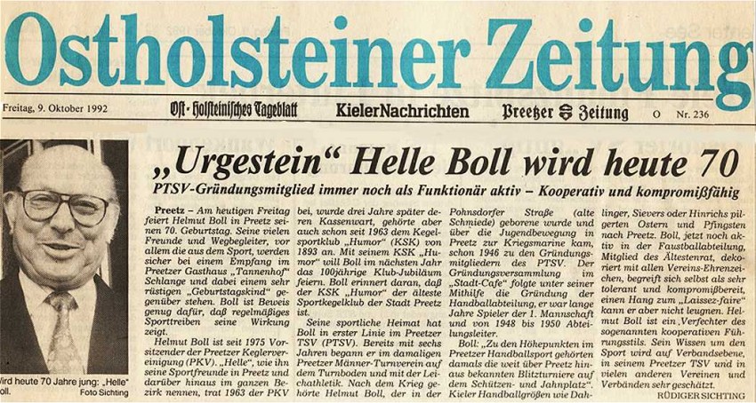 Zeitungsartikel